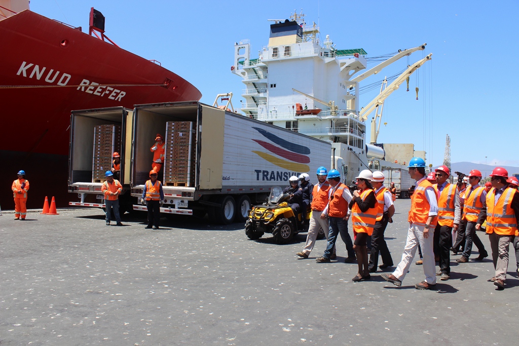 Impulsan Exportaciones De Cítricos A Través Del Terminal Puerto De Coquimbo